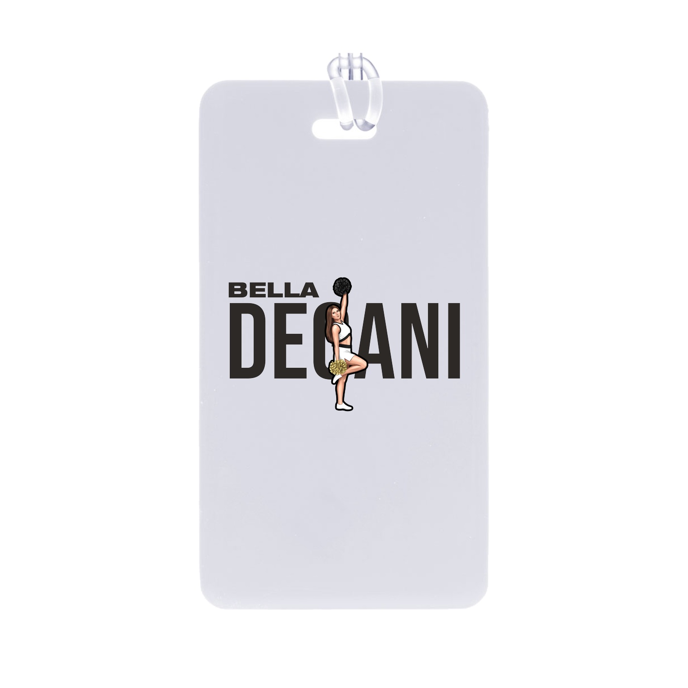 Bag Tag — Player Name in Classic
