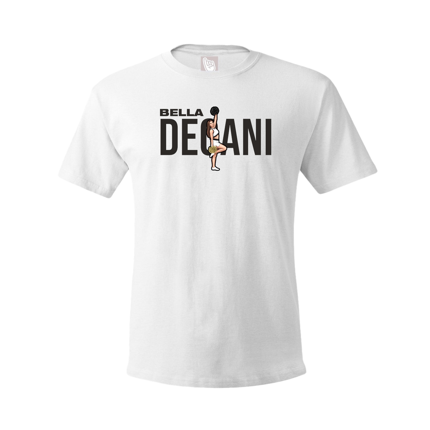 Youth Tee — Player Name in White