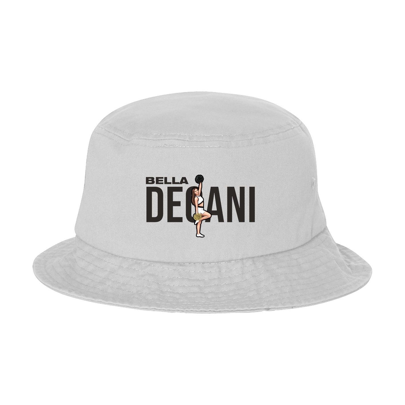 Bucket Cap — Player Name in White