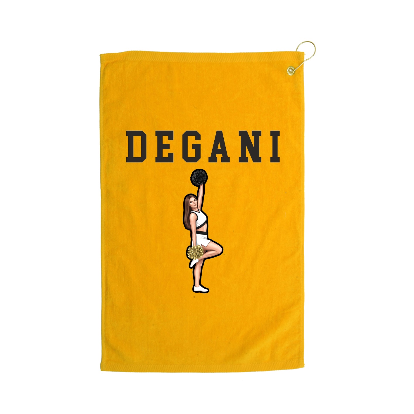 Golf Towel — Shirsey in Gold