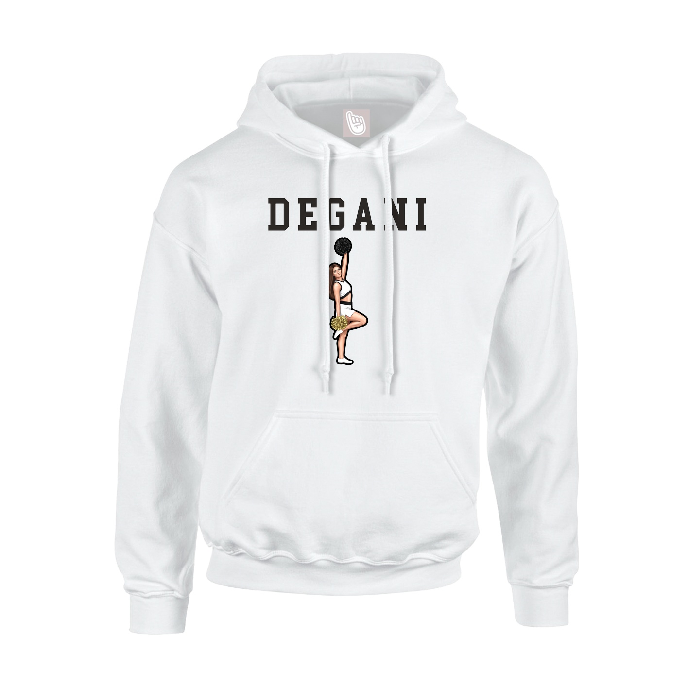Youth Hoodie — Shirsey in White