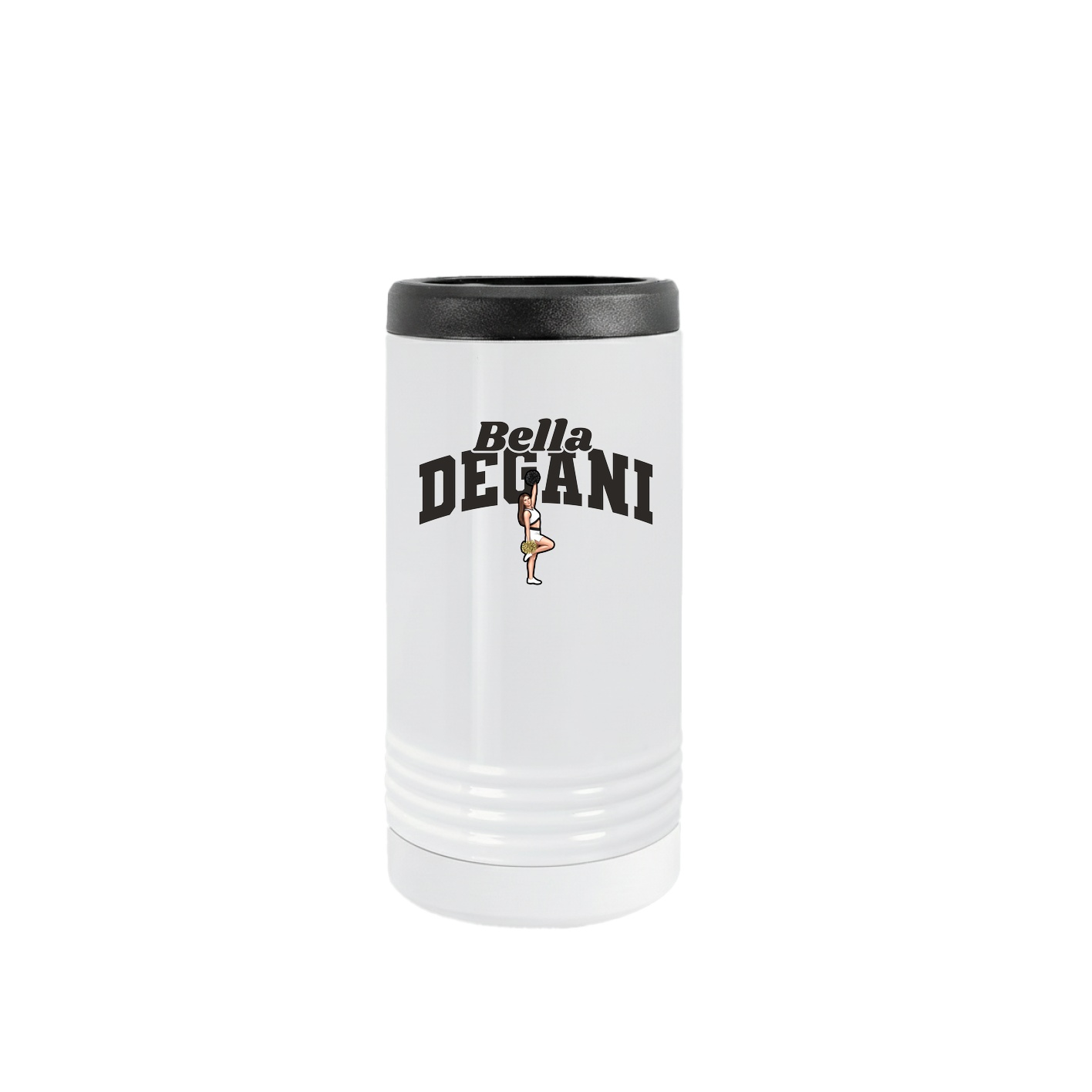 Slim Beverage Holder — Signature Arch in White