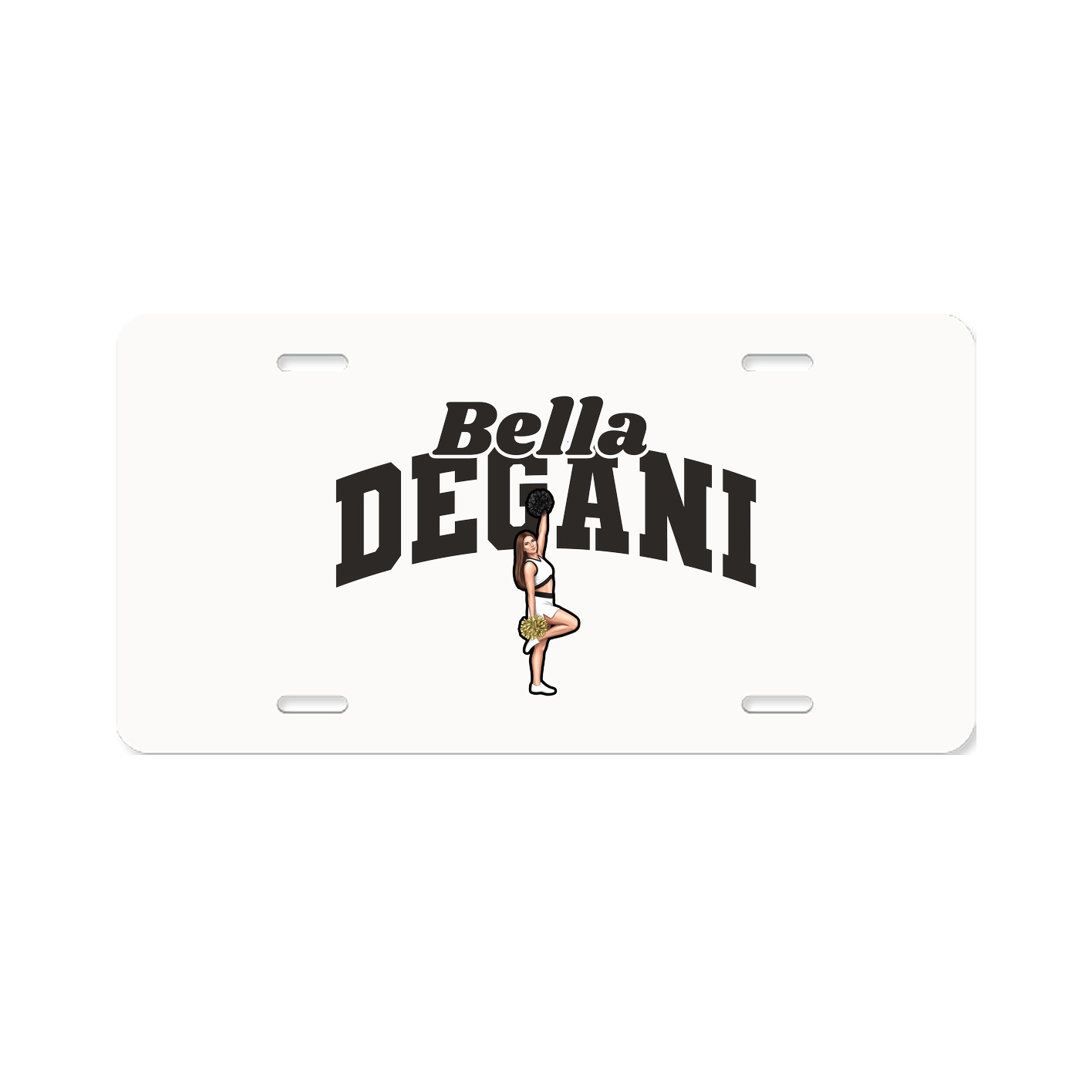License Plate — Signature Arch in Classic