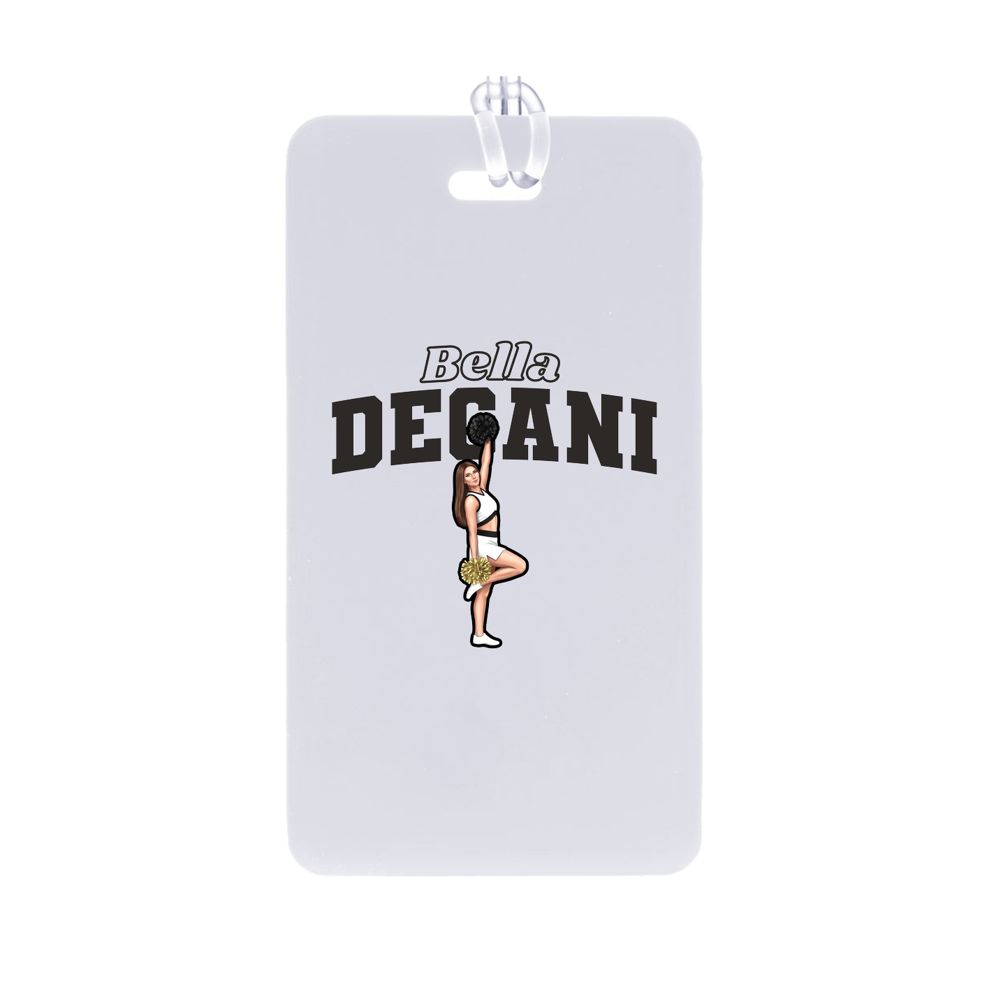 Bag Tag — Name Arch in Classic