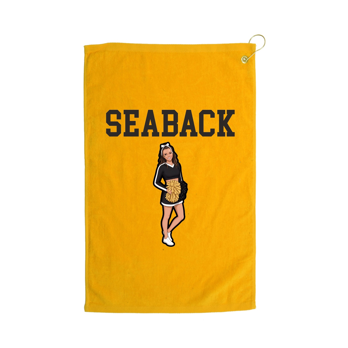 Golf Towel — Shirsey in Gold