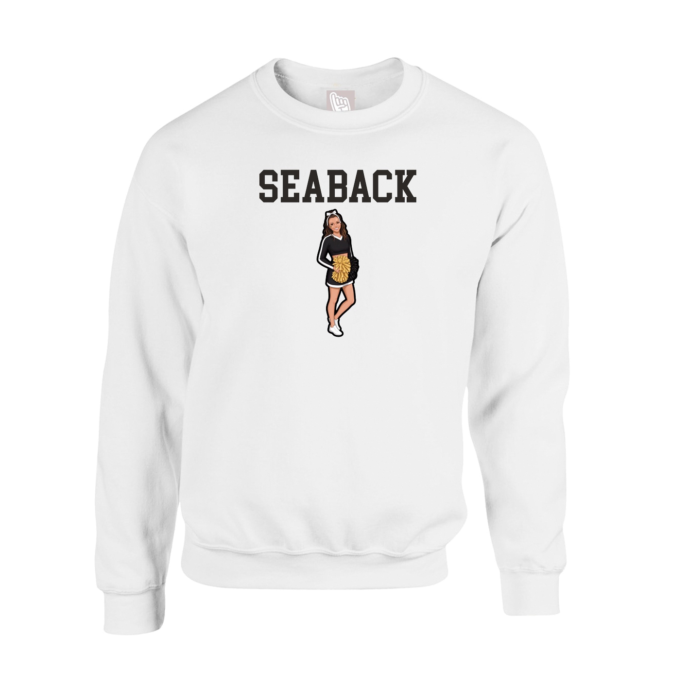 Fleece Crew — Shirsey in White