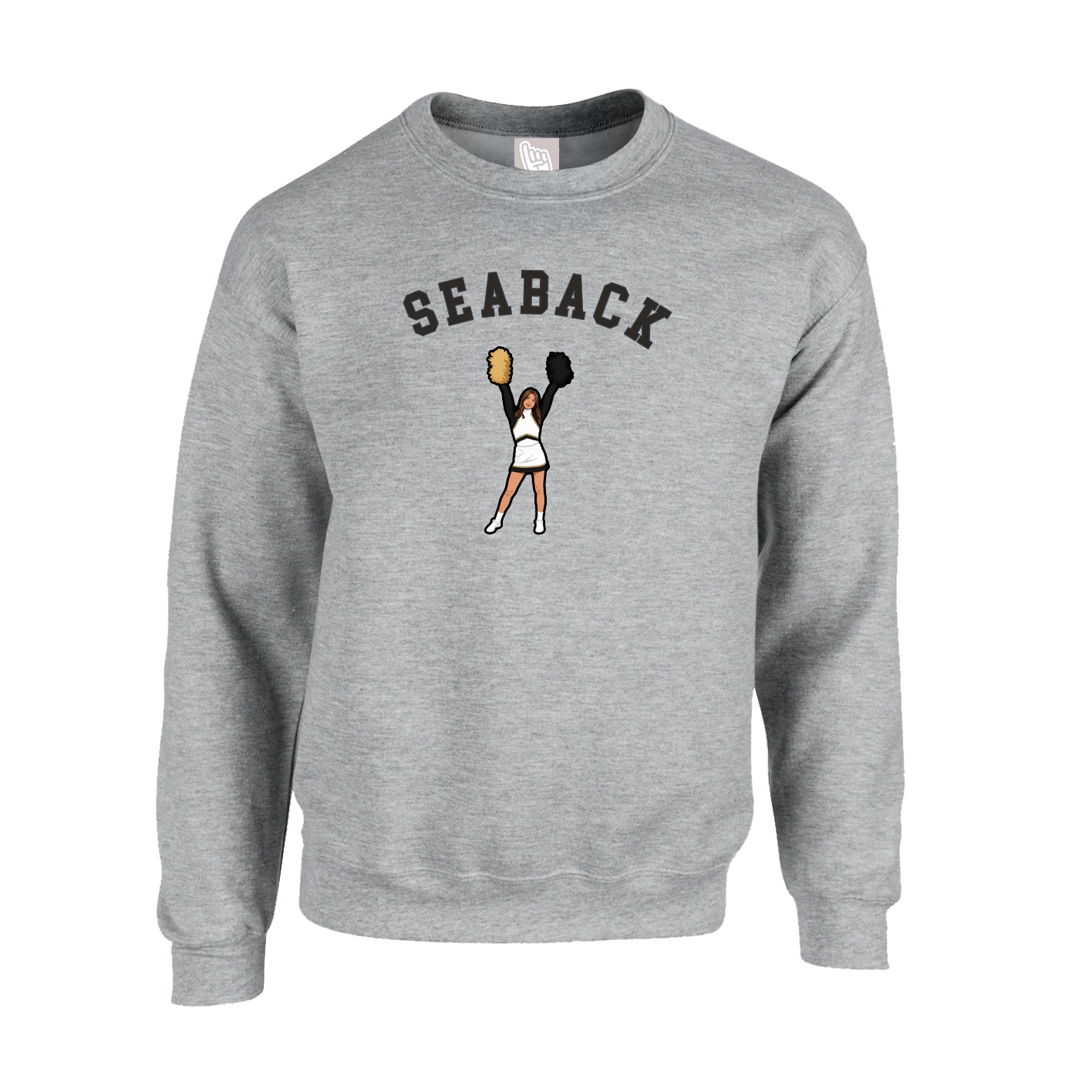 Fleece Crew — Shirsey Arch in Grey