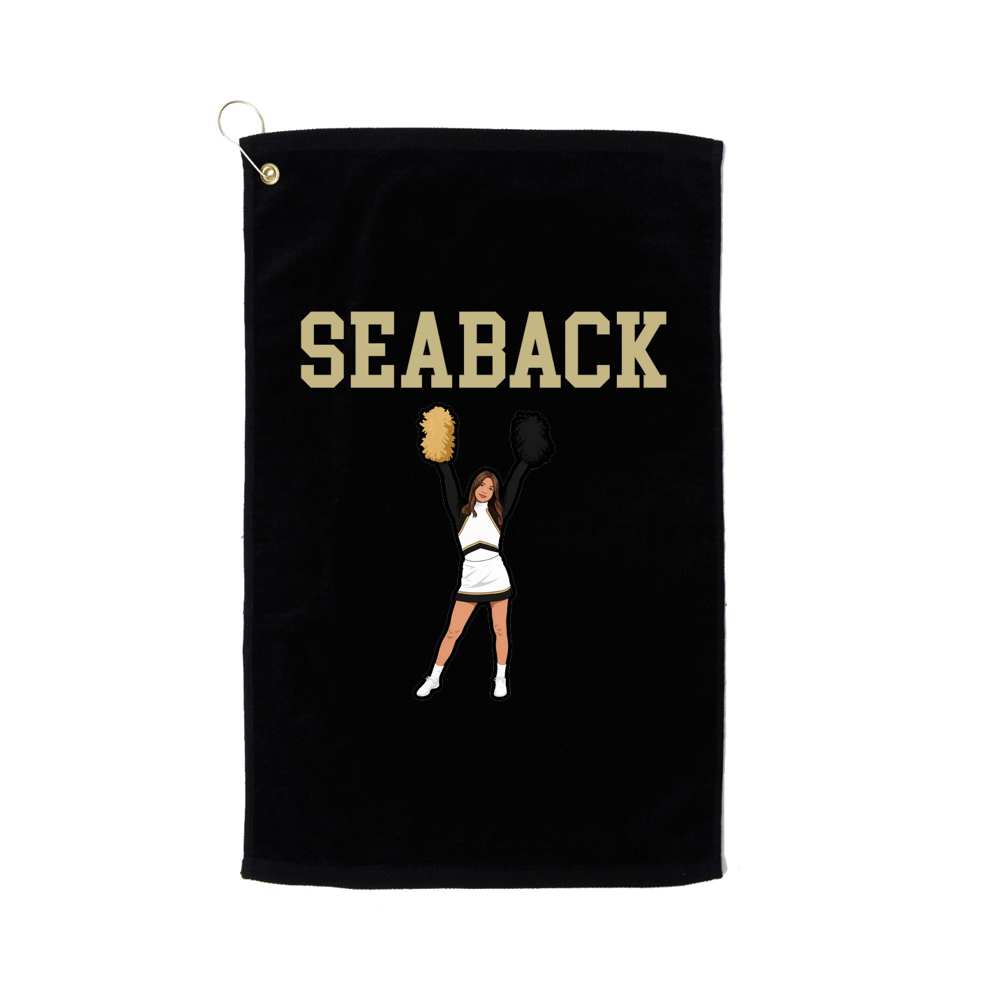 Golf Towel — Shirsey in Black