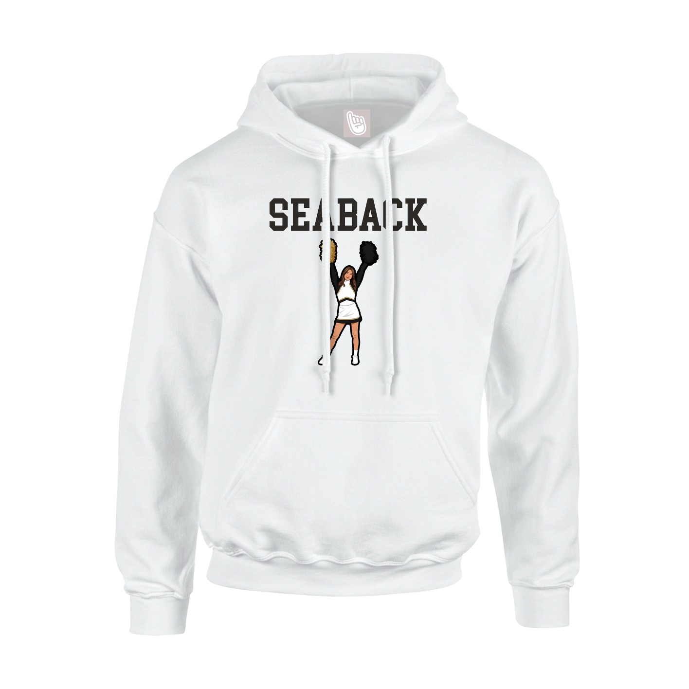 Youth Hoodie — Shirsey in White