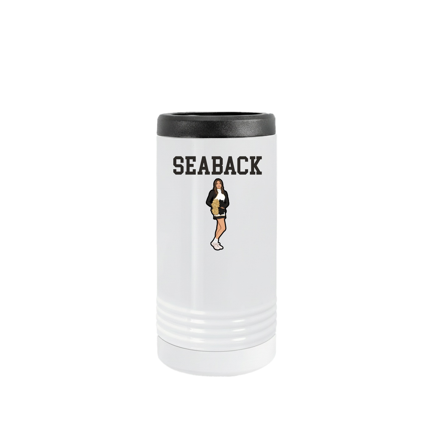 Slim Beverage Holder — Shirsey in White