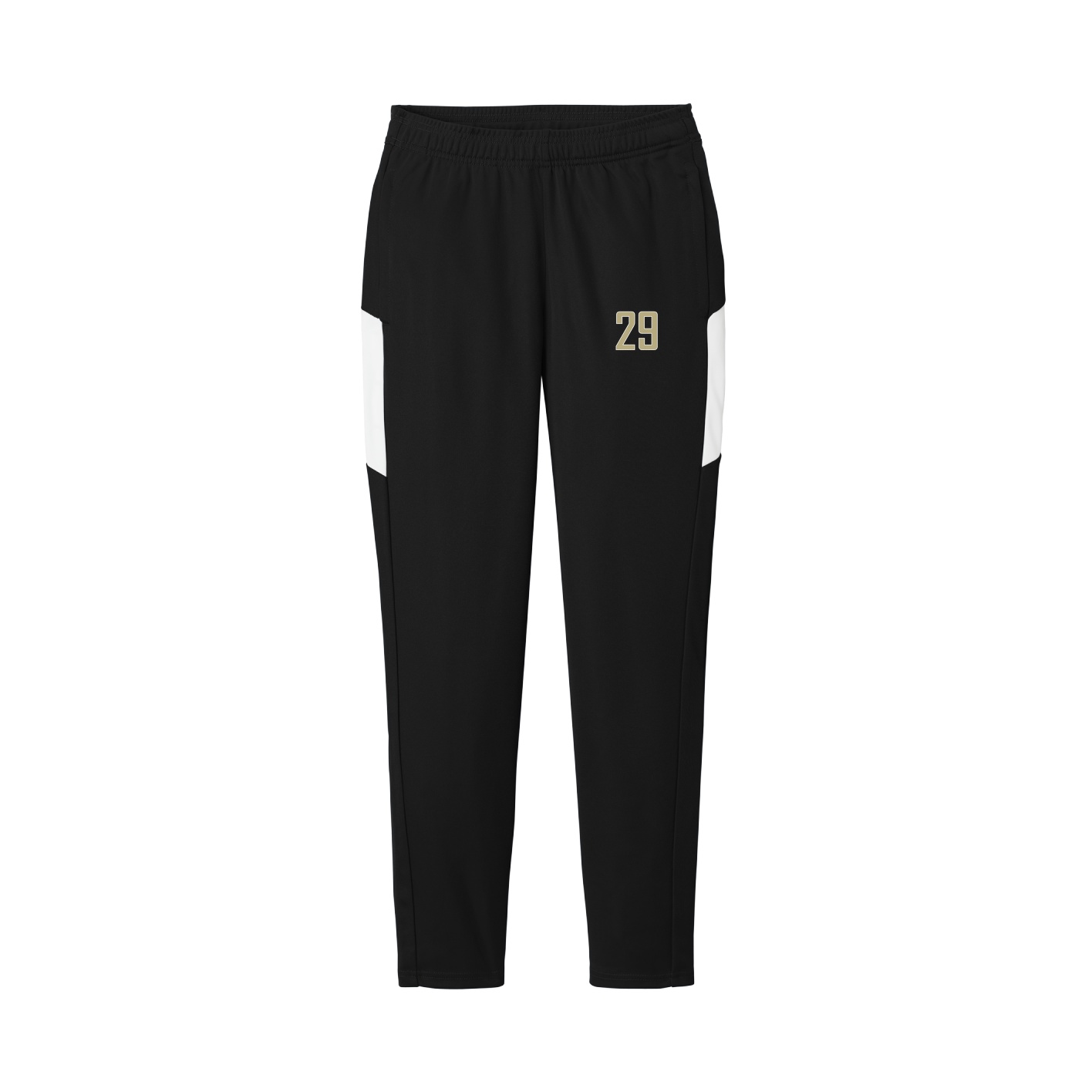Women's Team Travel Pant — Front Shirsy in Black/White
