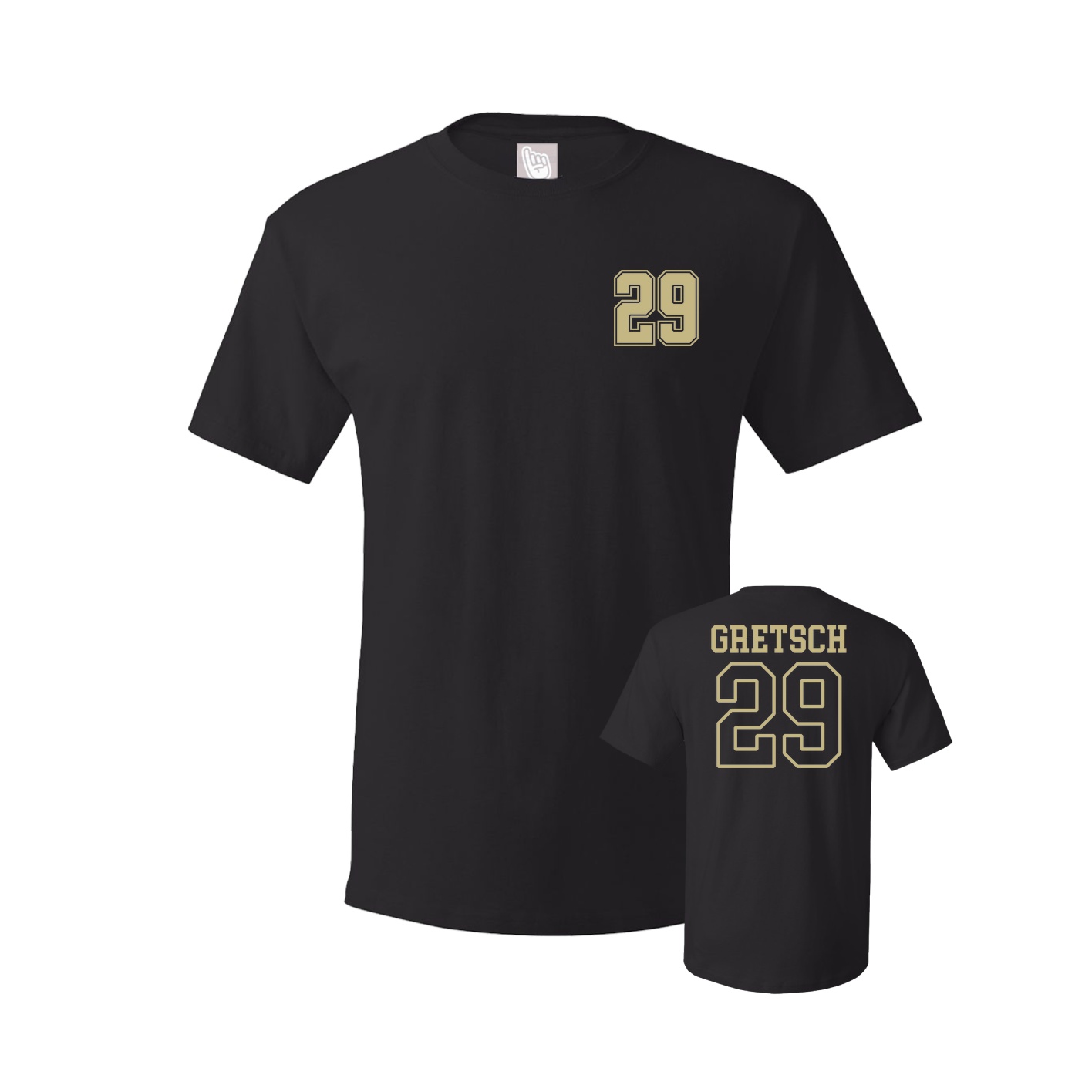 Tee — Chest Back in Black