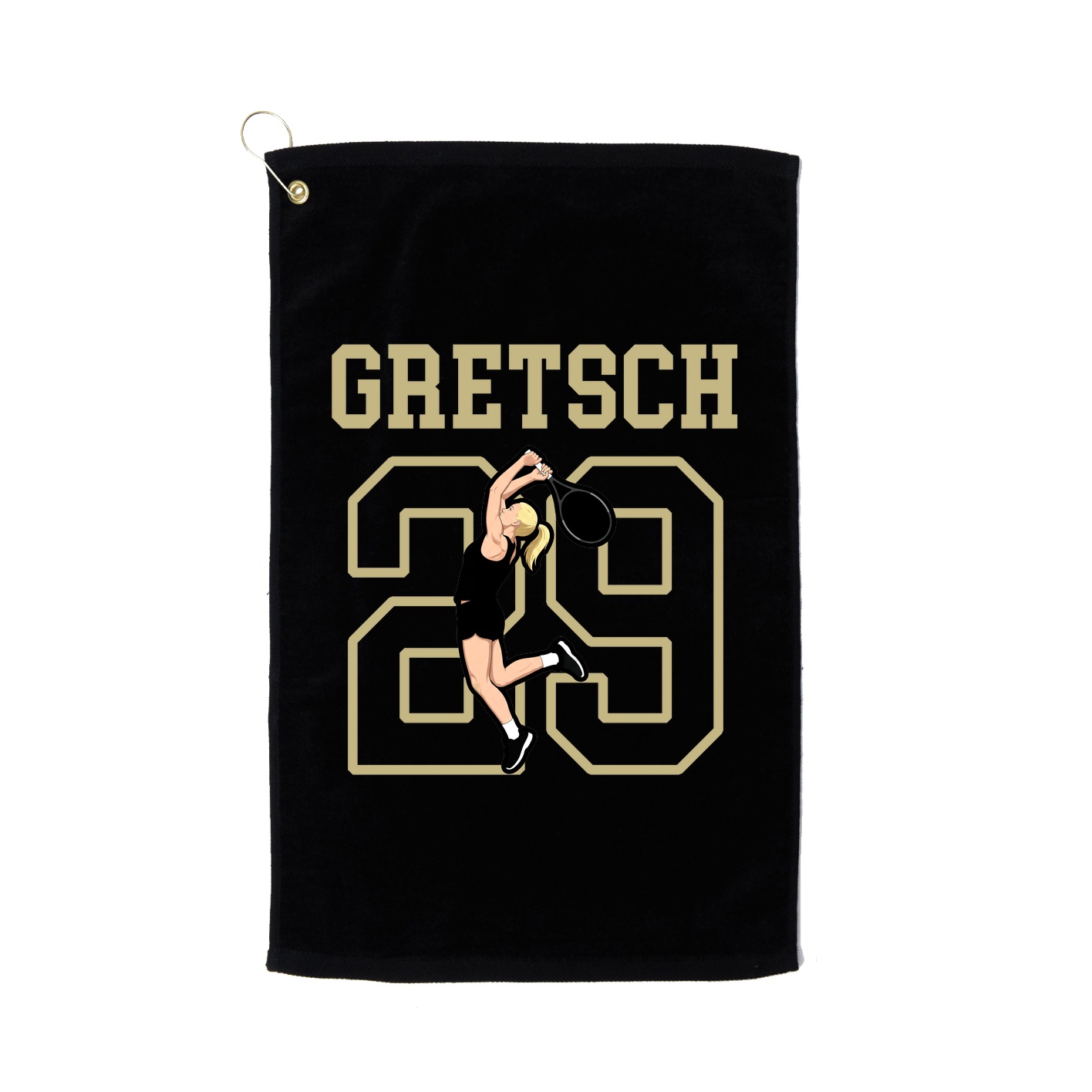 Golf Towel — Shirsey in Black