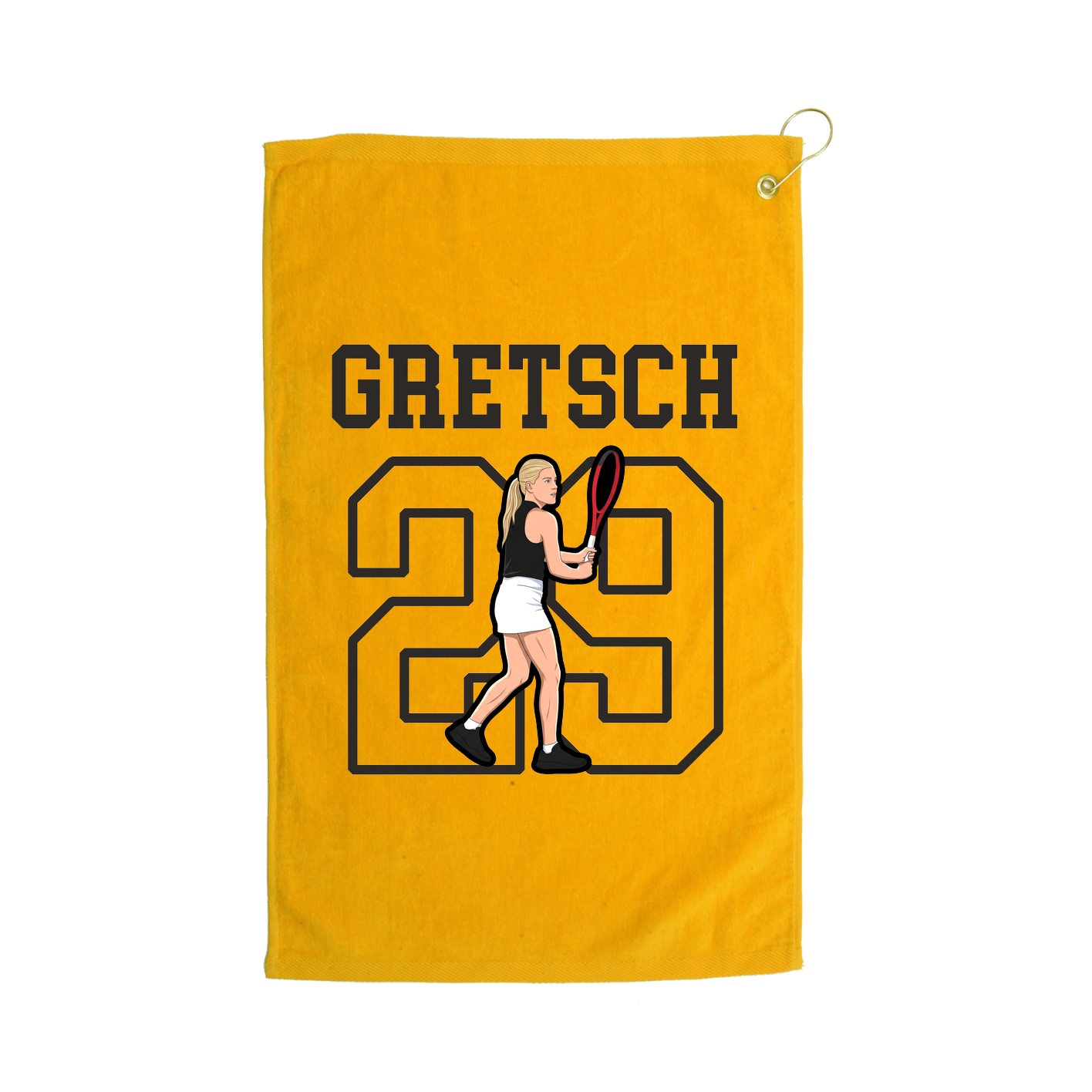 Golf Towel — Shirsey in Gold
