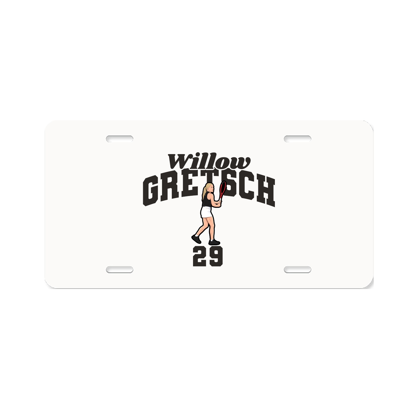 License Plate — Signature Arch in Classic