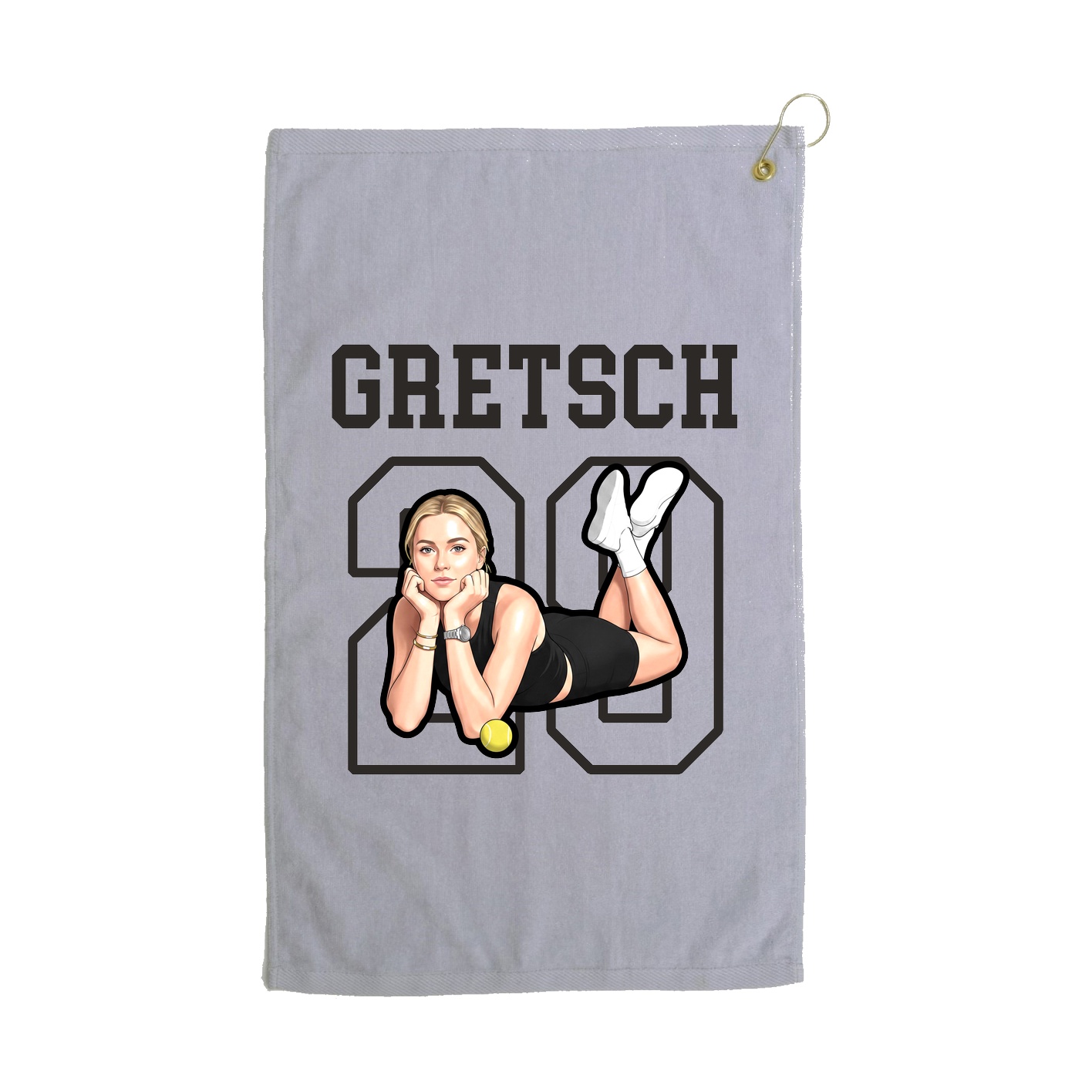 Golf Towel — Shirsey in Grey