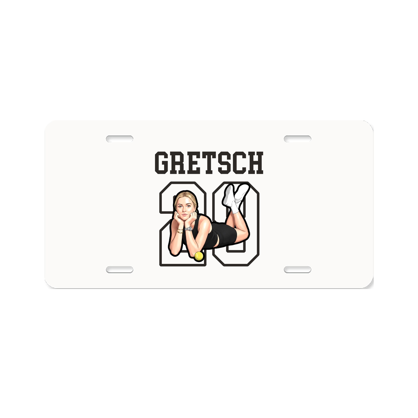 License Plate — Shirsey in Classic