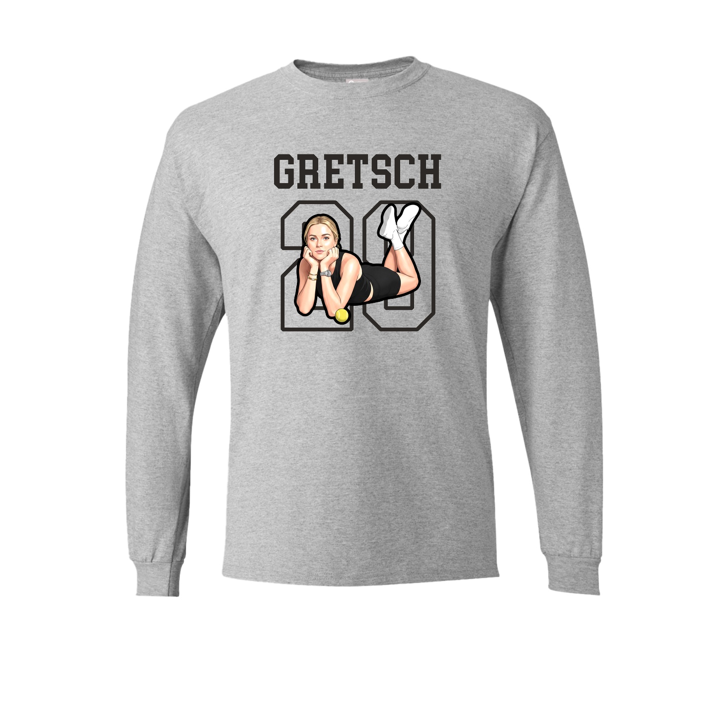 Long Sleeve Tee — Shirsey in Grey