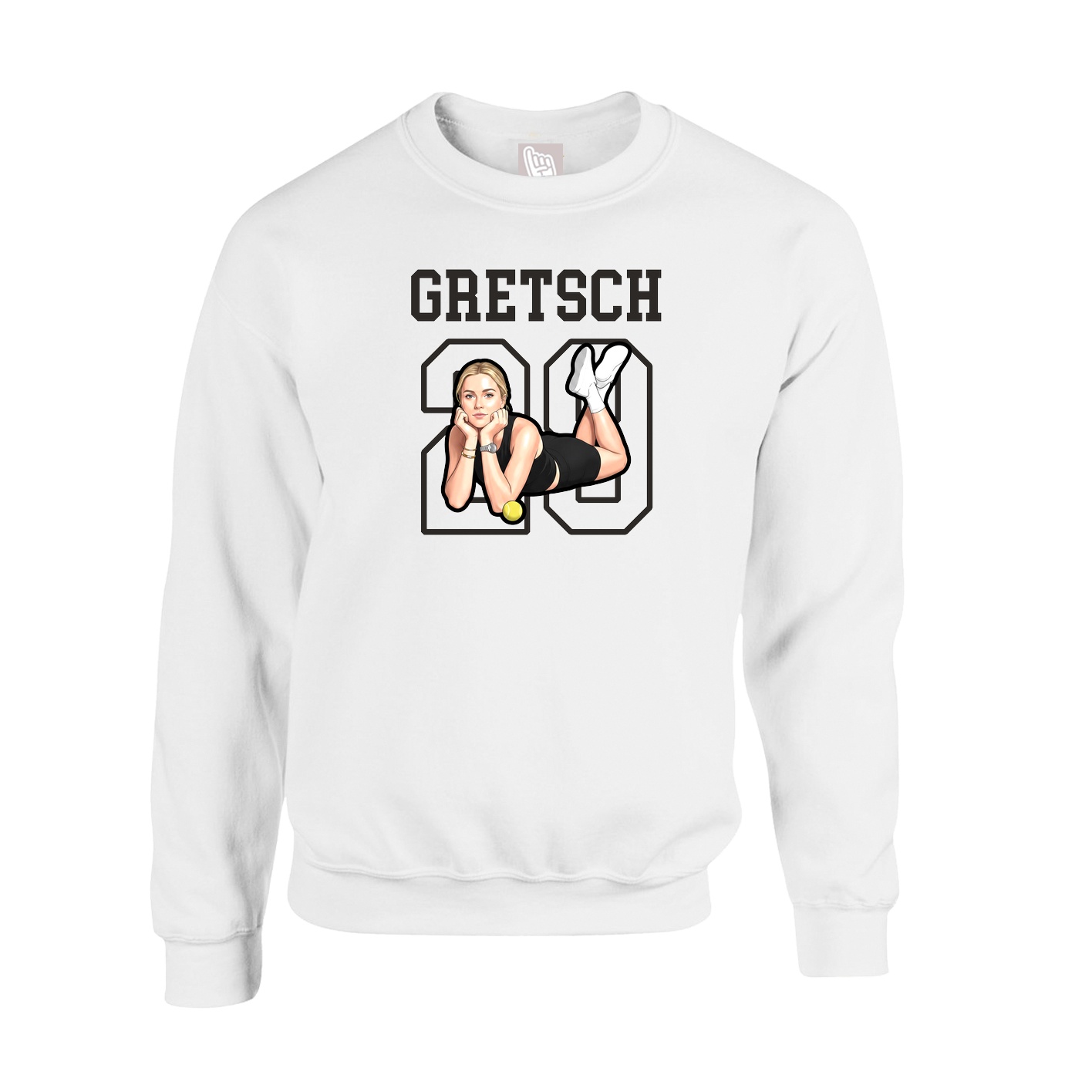 Fleece Crew — Shirsey in White