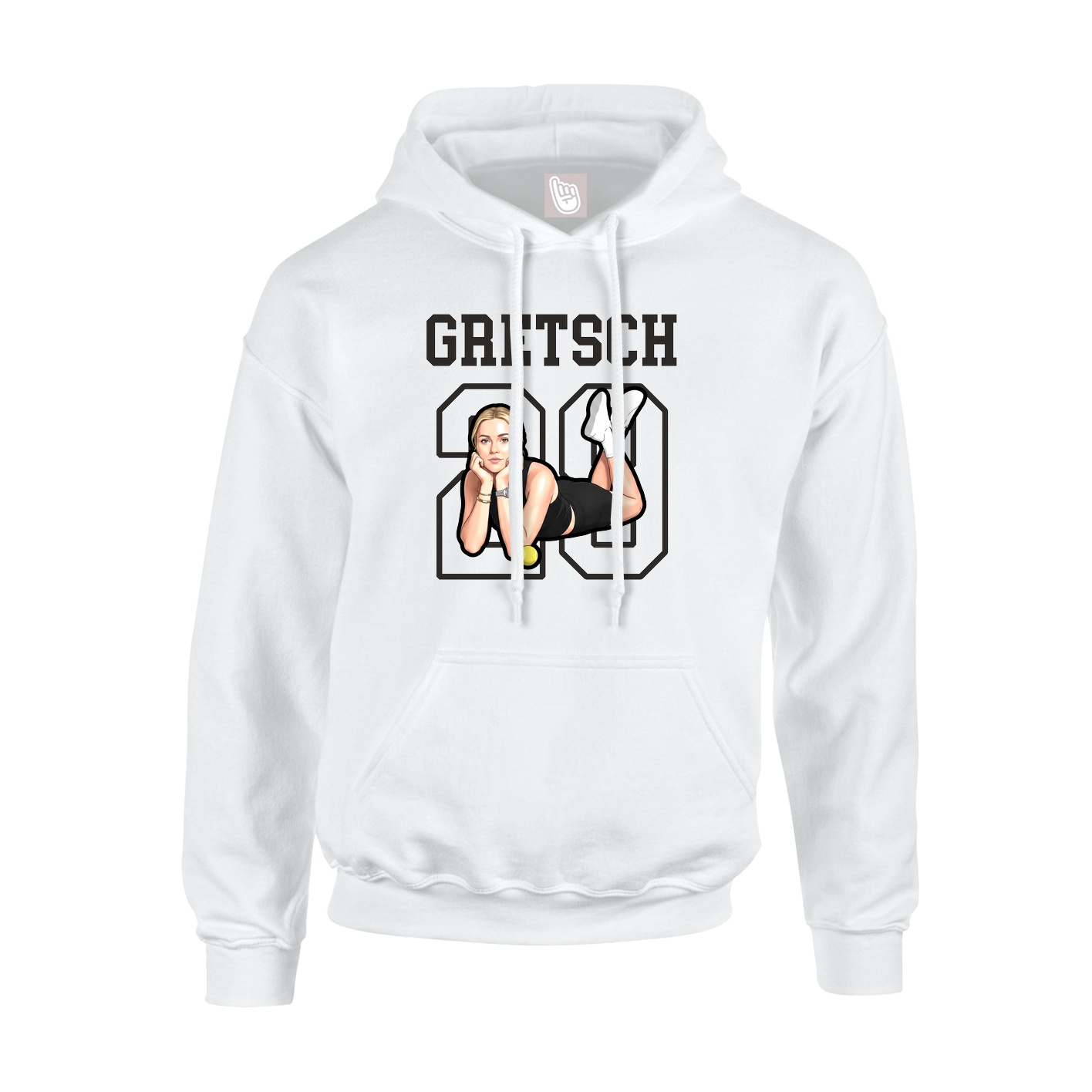 Youth Hoodie — Shirsey in White