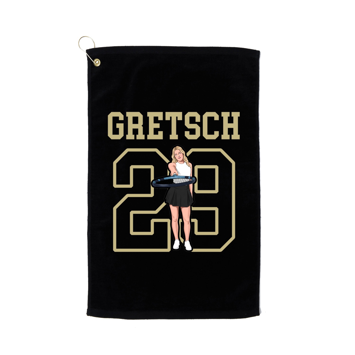 Golf Towel — Shirsey in Black