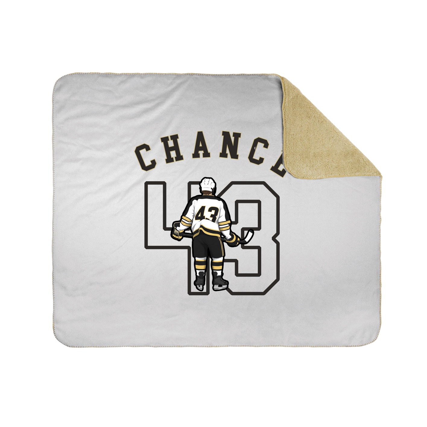 Throw Blanket — Shirsey Arch in White