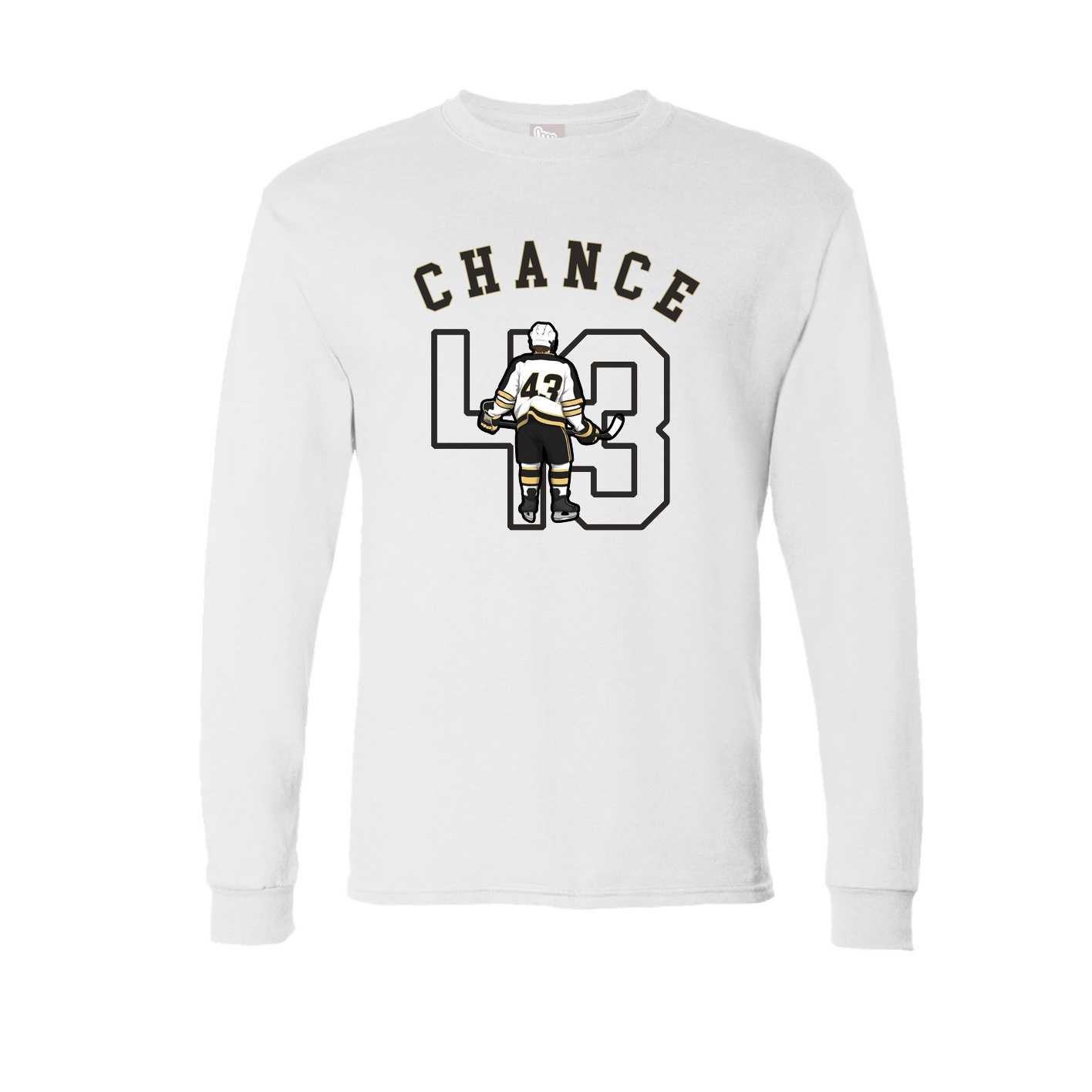 Long Sleeve Tee — Shirsey Arch in White