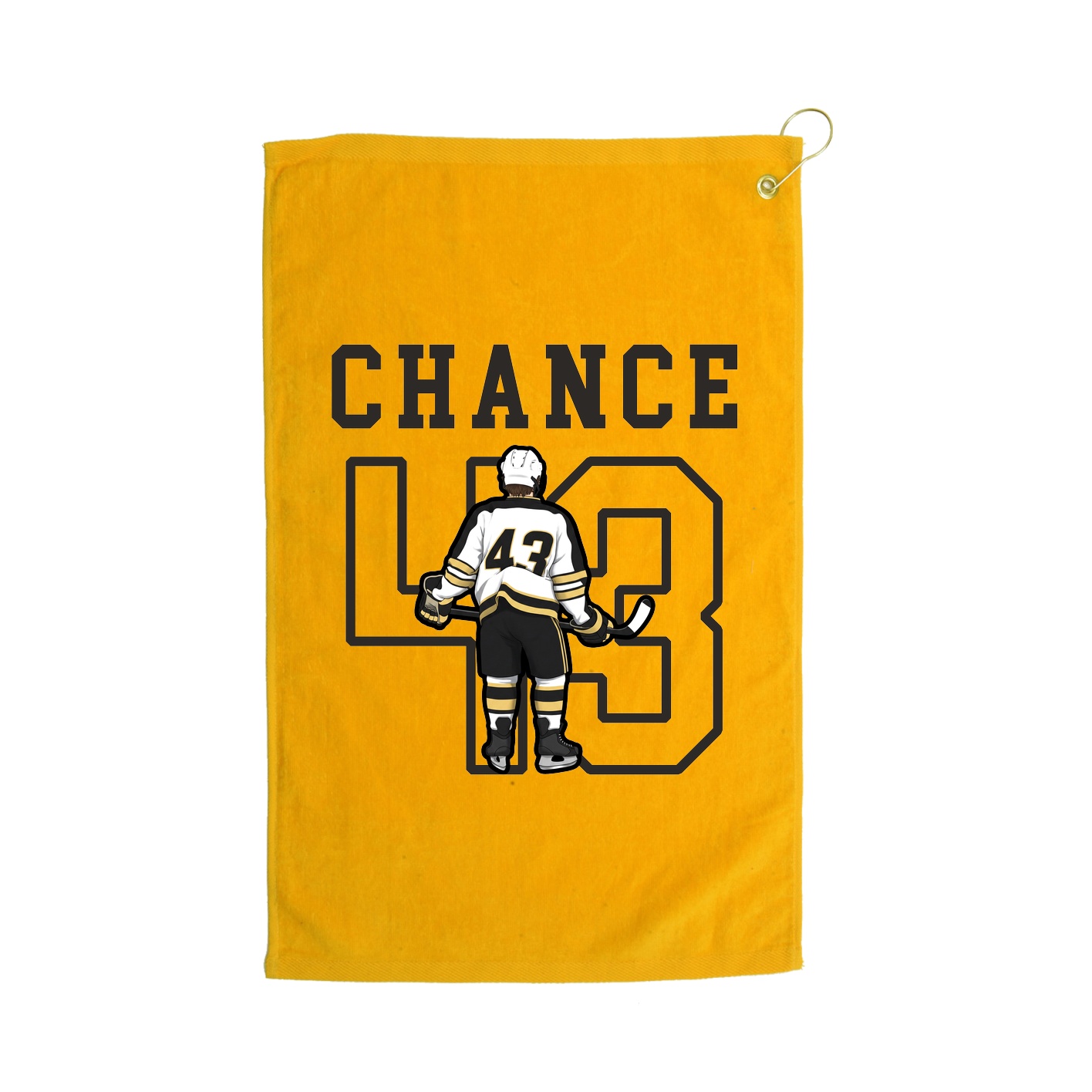 Golf Towel — Shirsey in Gold