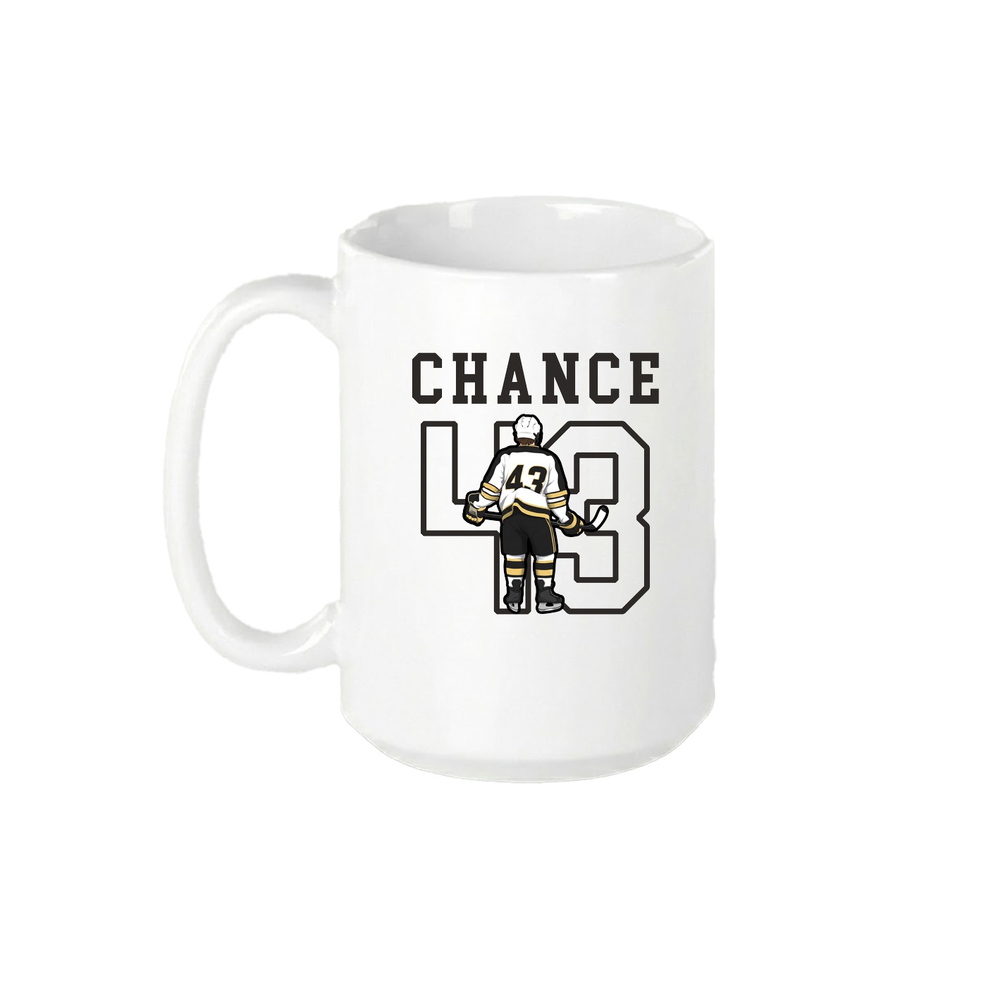 15oz Coffee Mug — Shirsey in White
