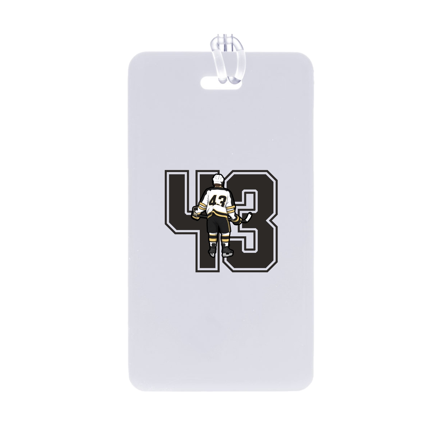 Bag Tag — Number in Classic