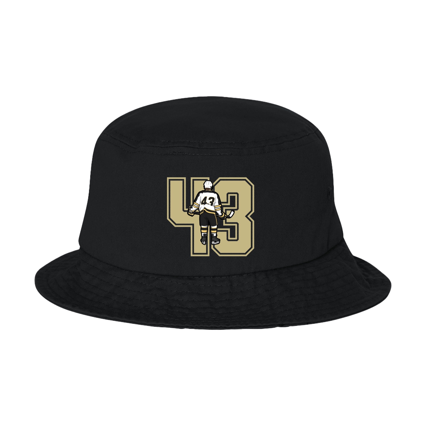 Bucket Cap — Number in Black
