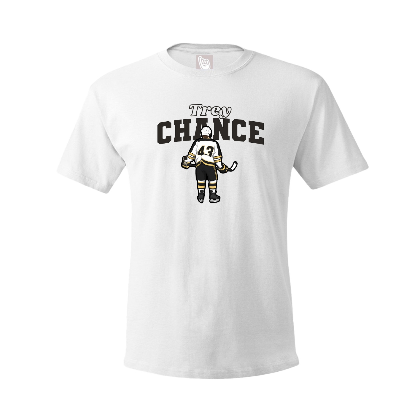 Tee — Name Arch in White