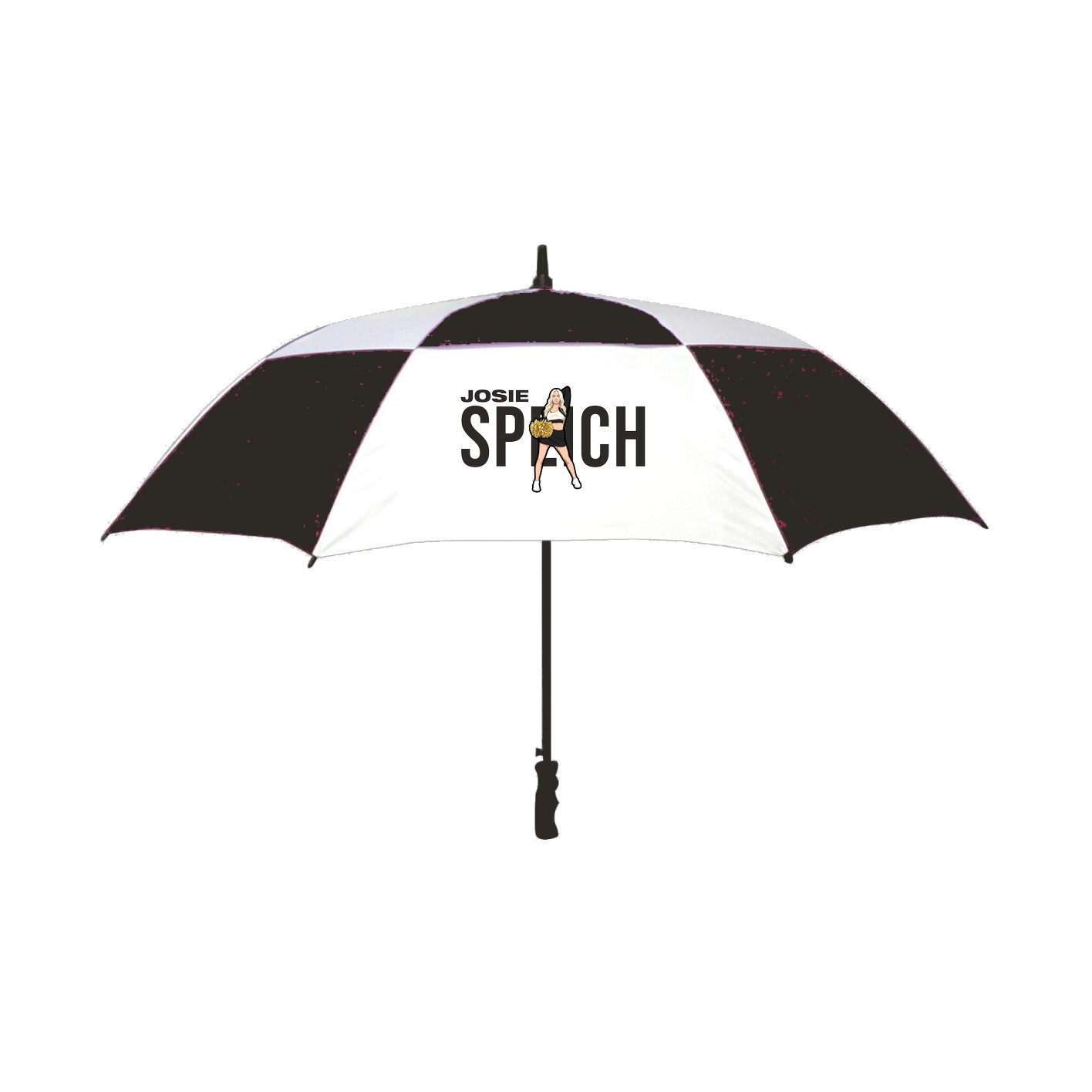 Golf Umbrella — Player Name in Black