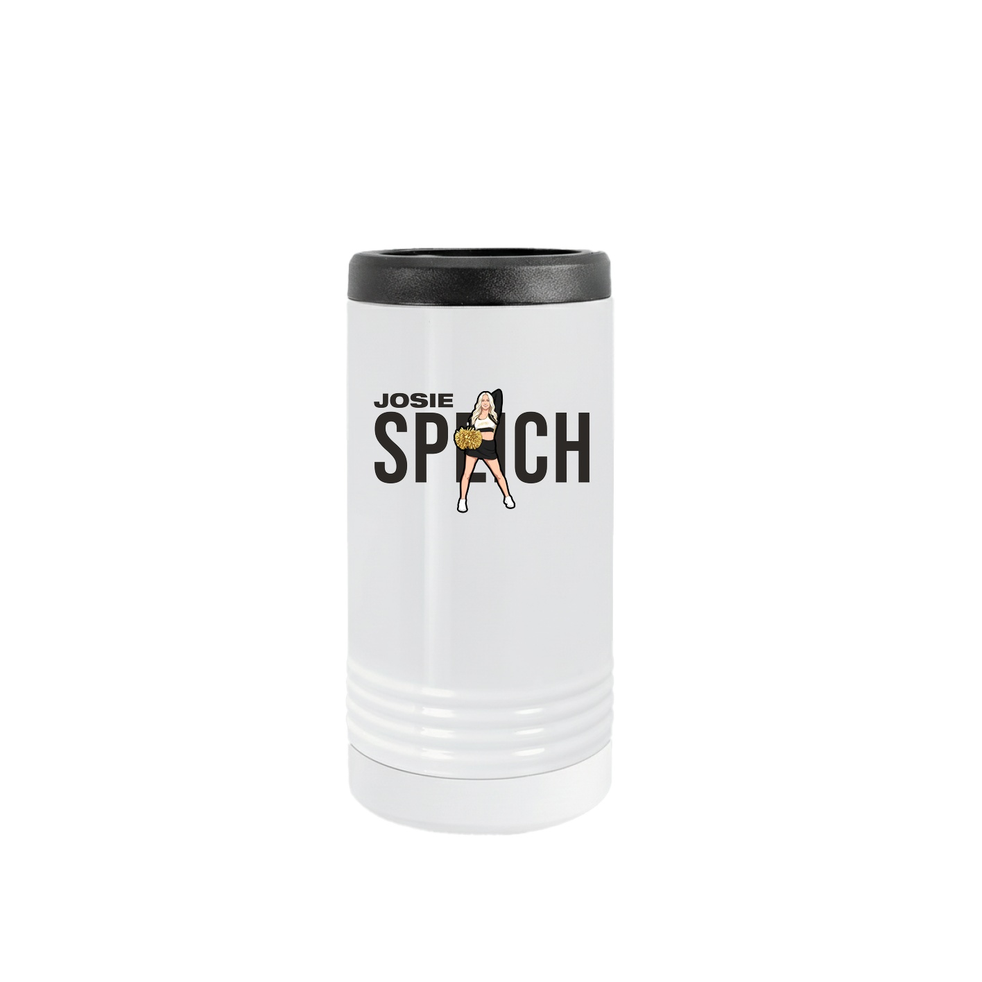 Slim Beverage Holder — Player Name in White