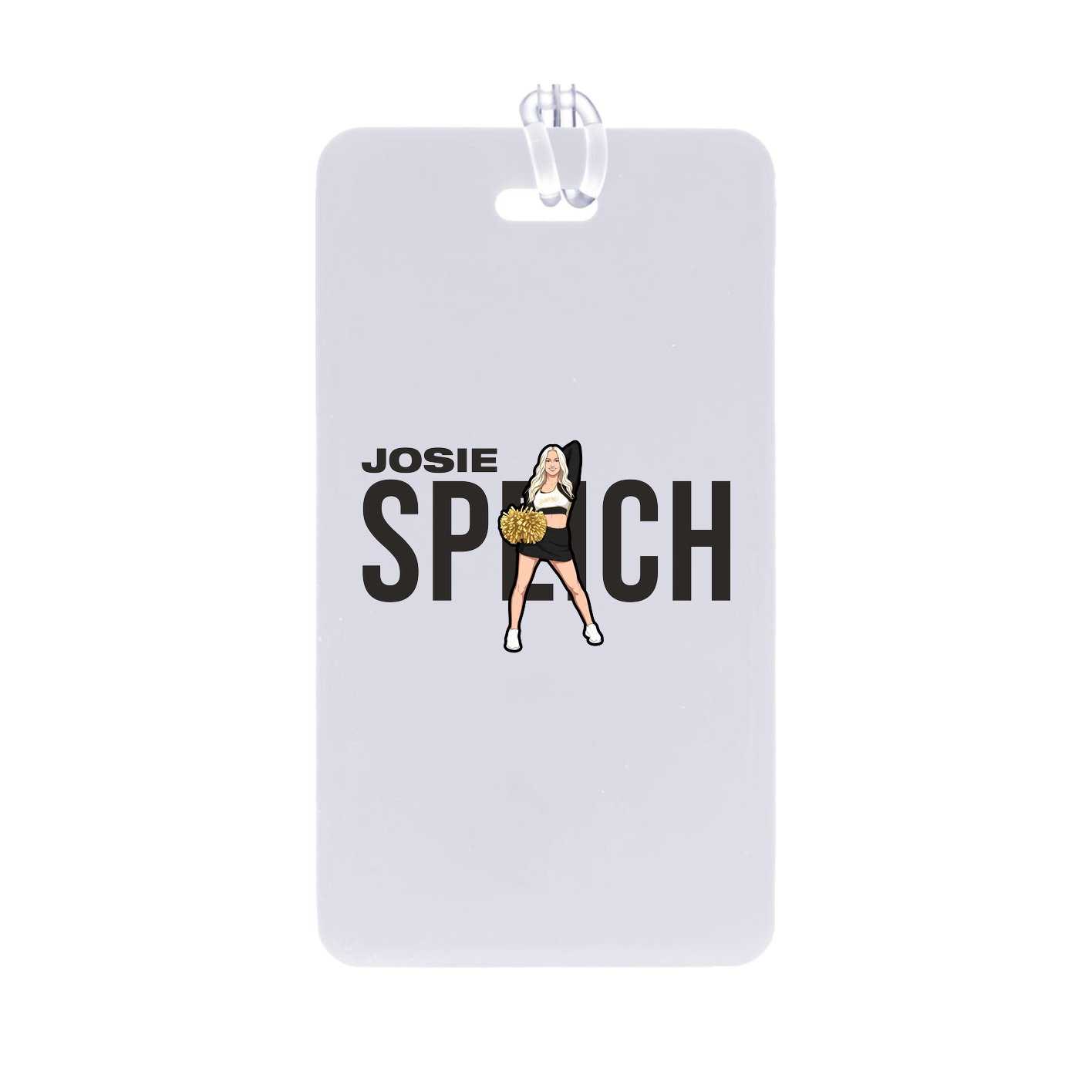Bag Tag — Player Name in Classic