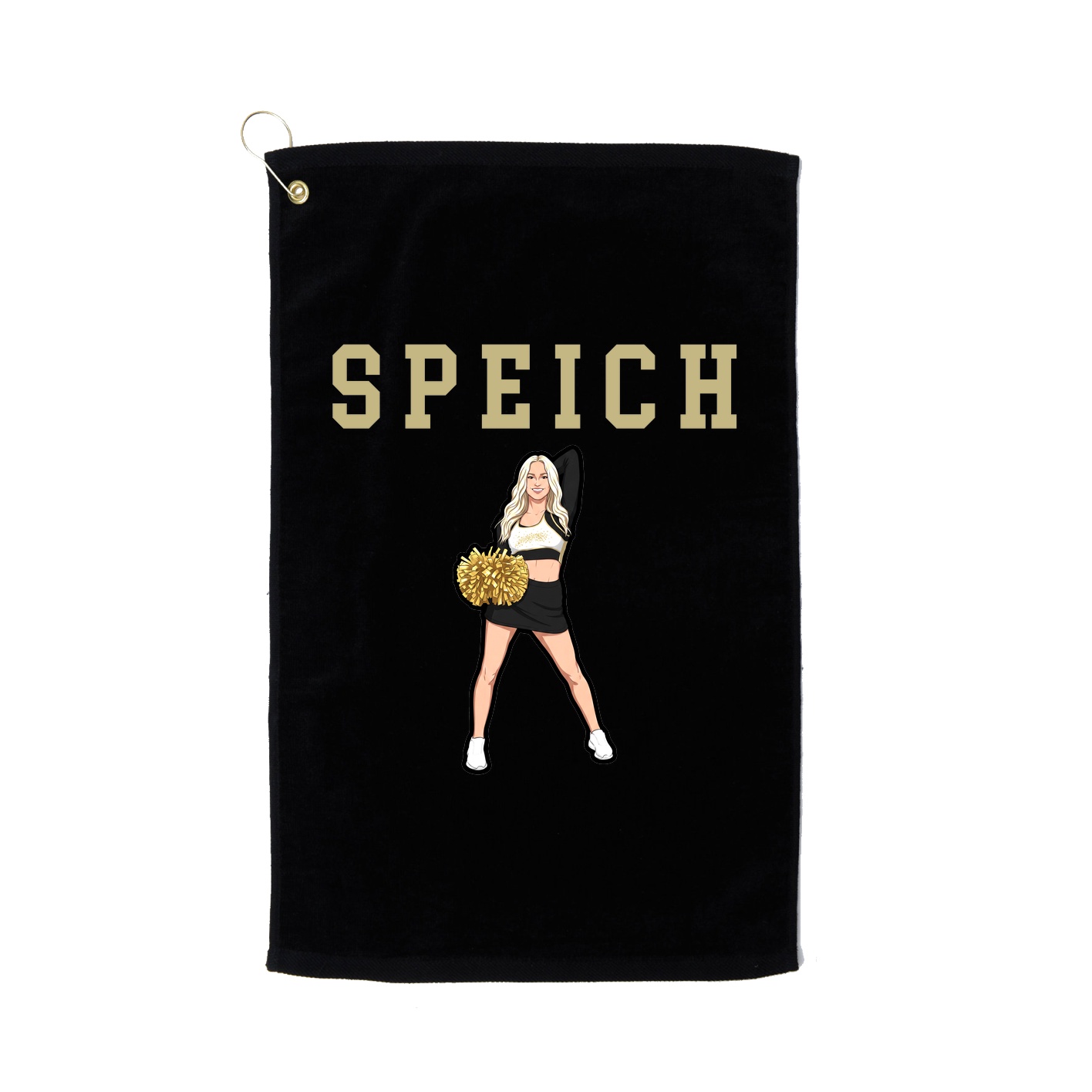 Golf Towel — Shirsey in Black