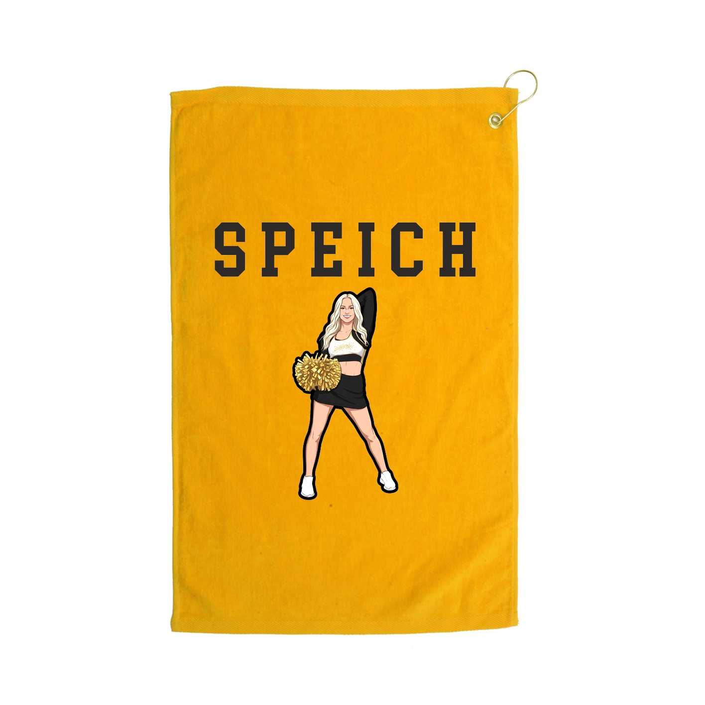Golf Towel — Shirsey in Gold