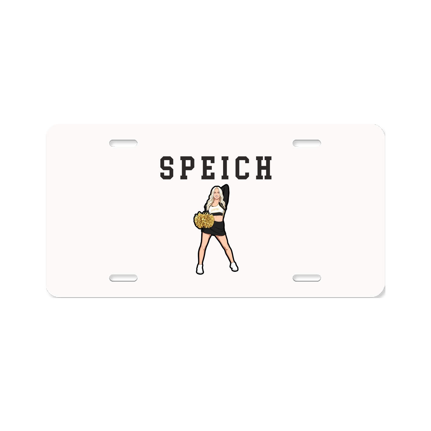License Plate — Shirsey in Classic