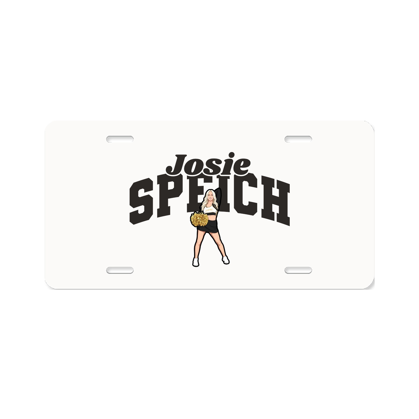 License Plate — Signature Arch in Classic