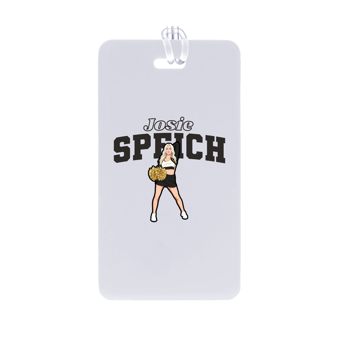 Bag Tag — Name Arch in Classic