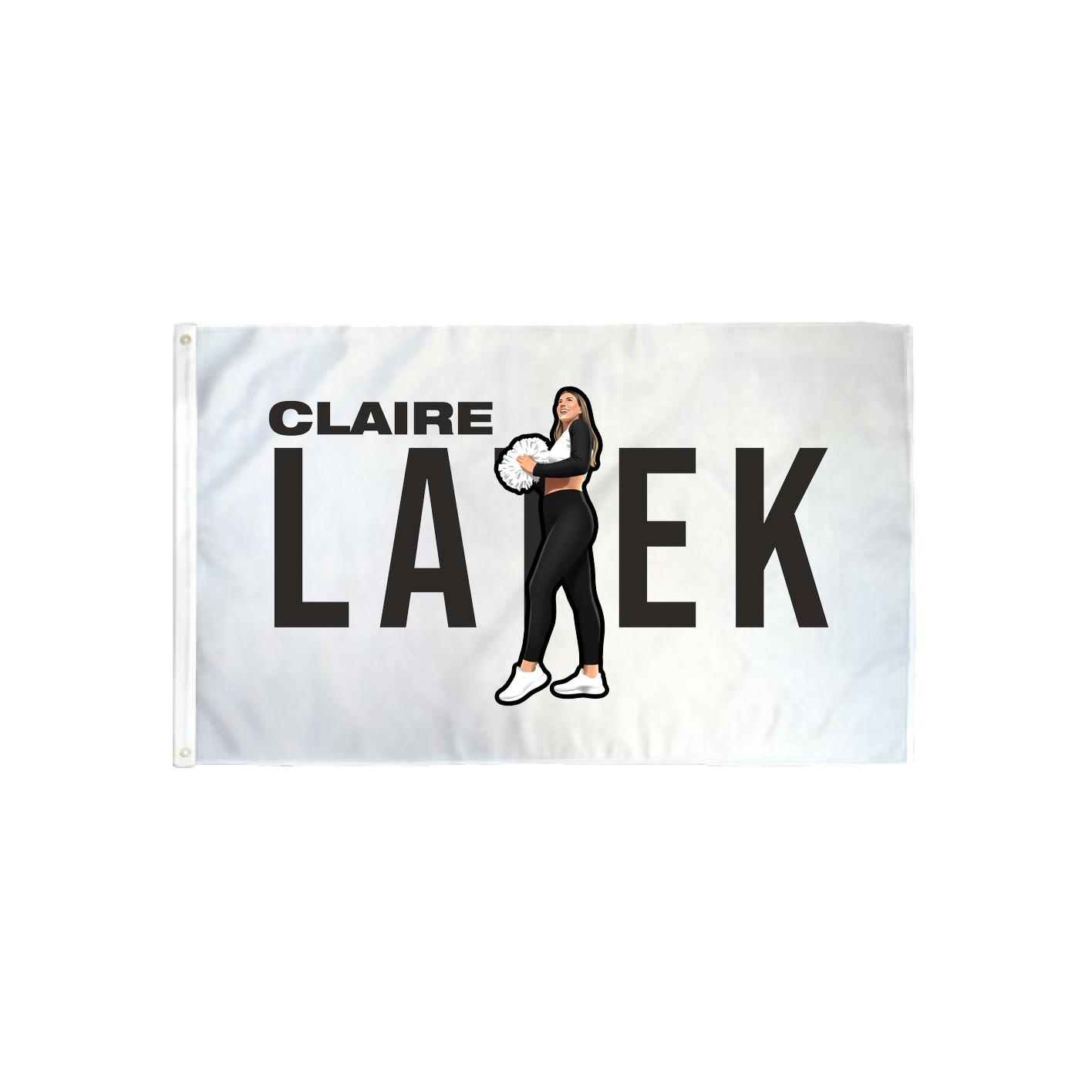 3x5 Flag — Player Name in Classic