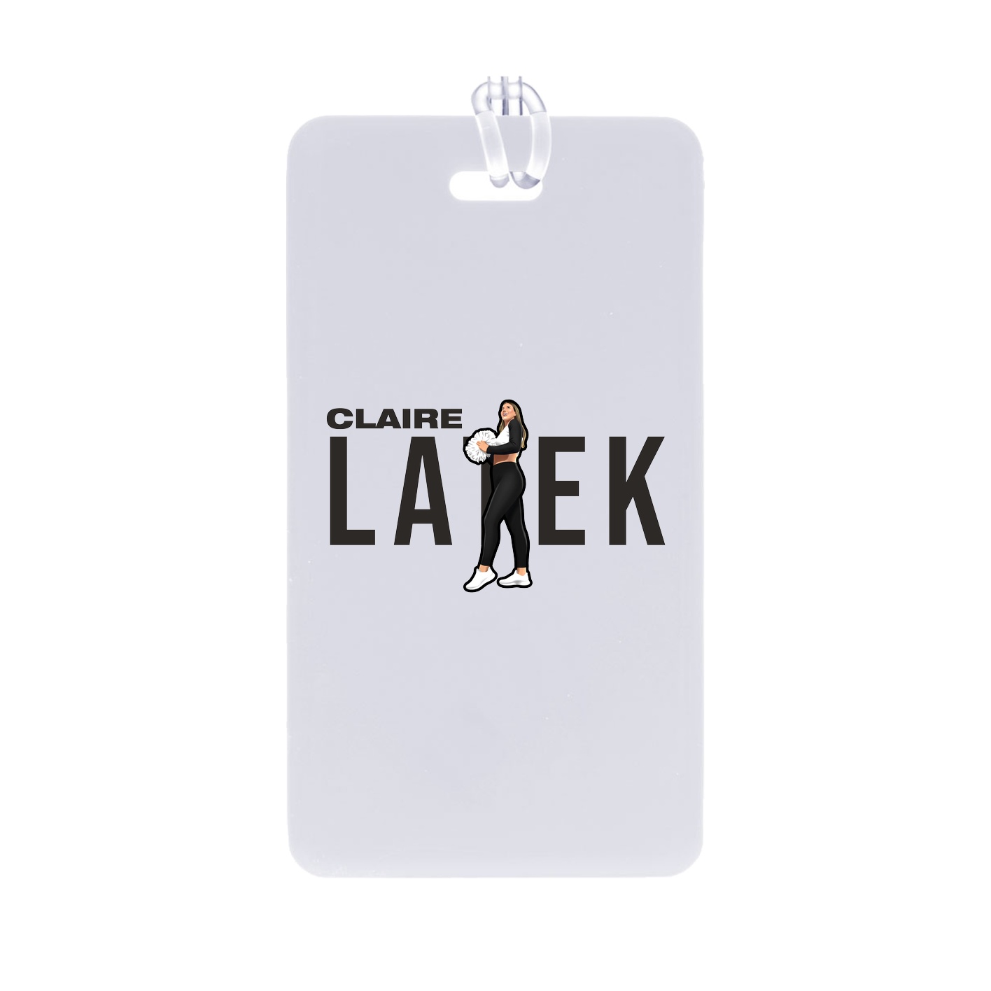 Bag Tag — Player Name in Classic
