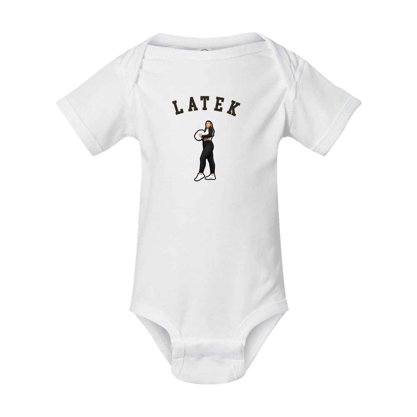 Baby Onesie — Shirsey Arch in White