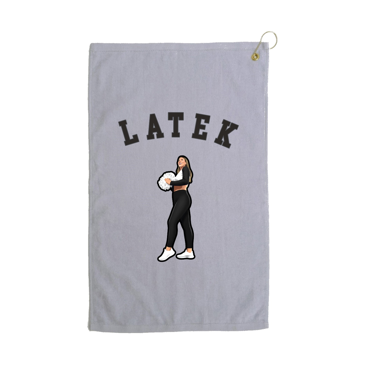 Golf Towel — Shirsey Arch in Grey