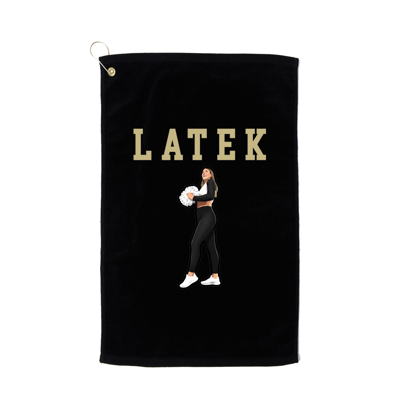 Golf Towel — Shirsey in Black