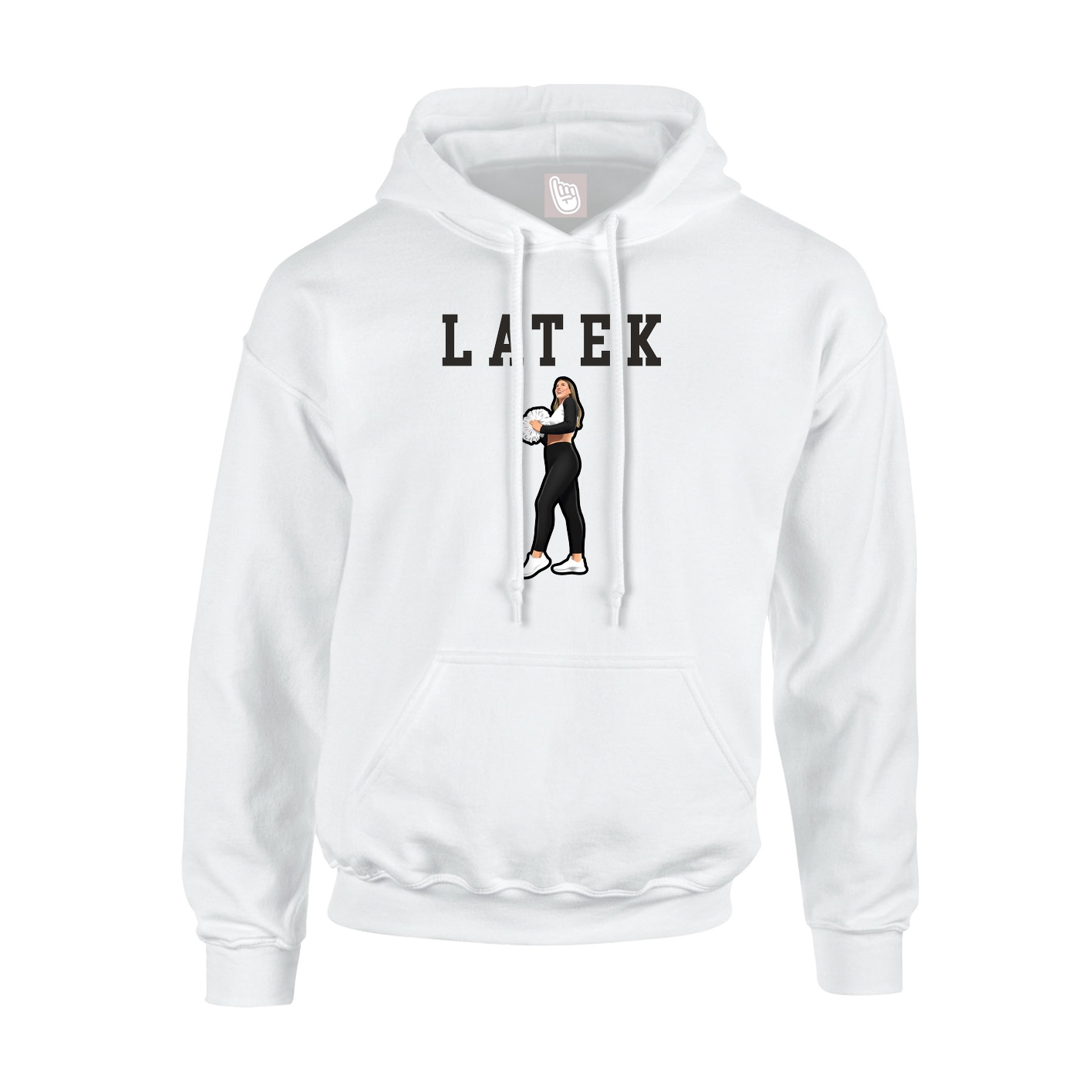 Youth Hoodie — Shirsey in White