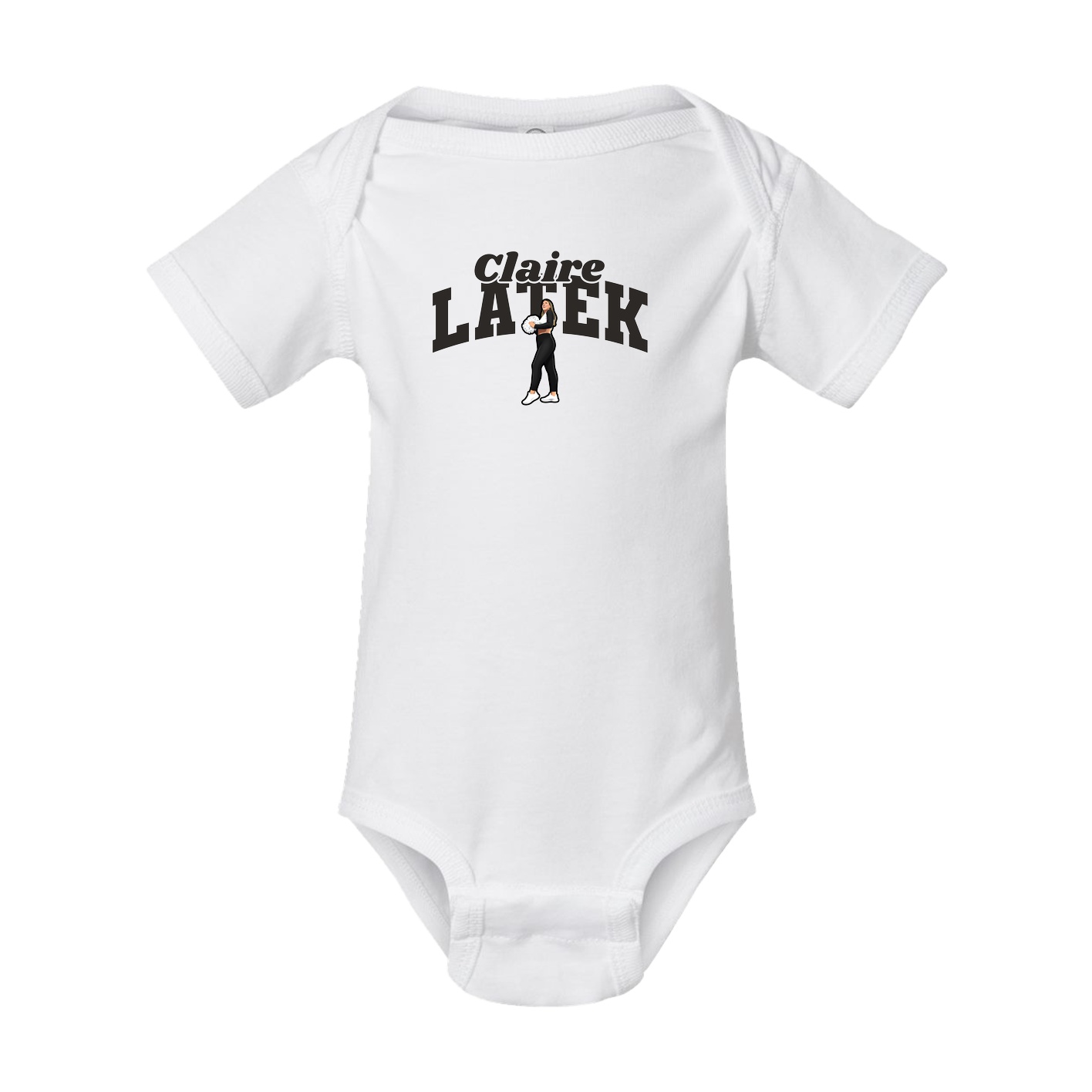 Baby Onesie — Signature Arch in White