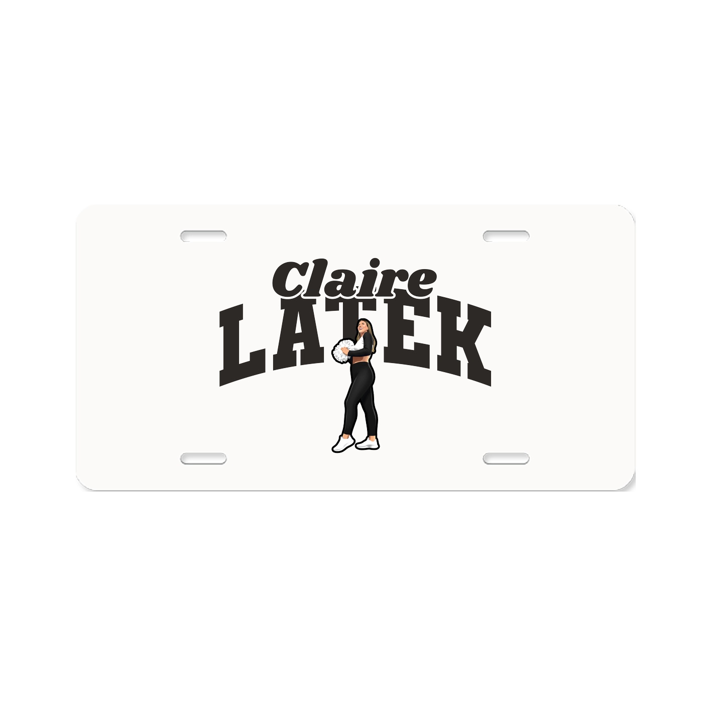 License Plate — Signature Arch in Classic