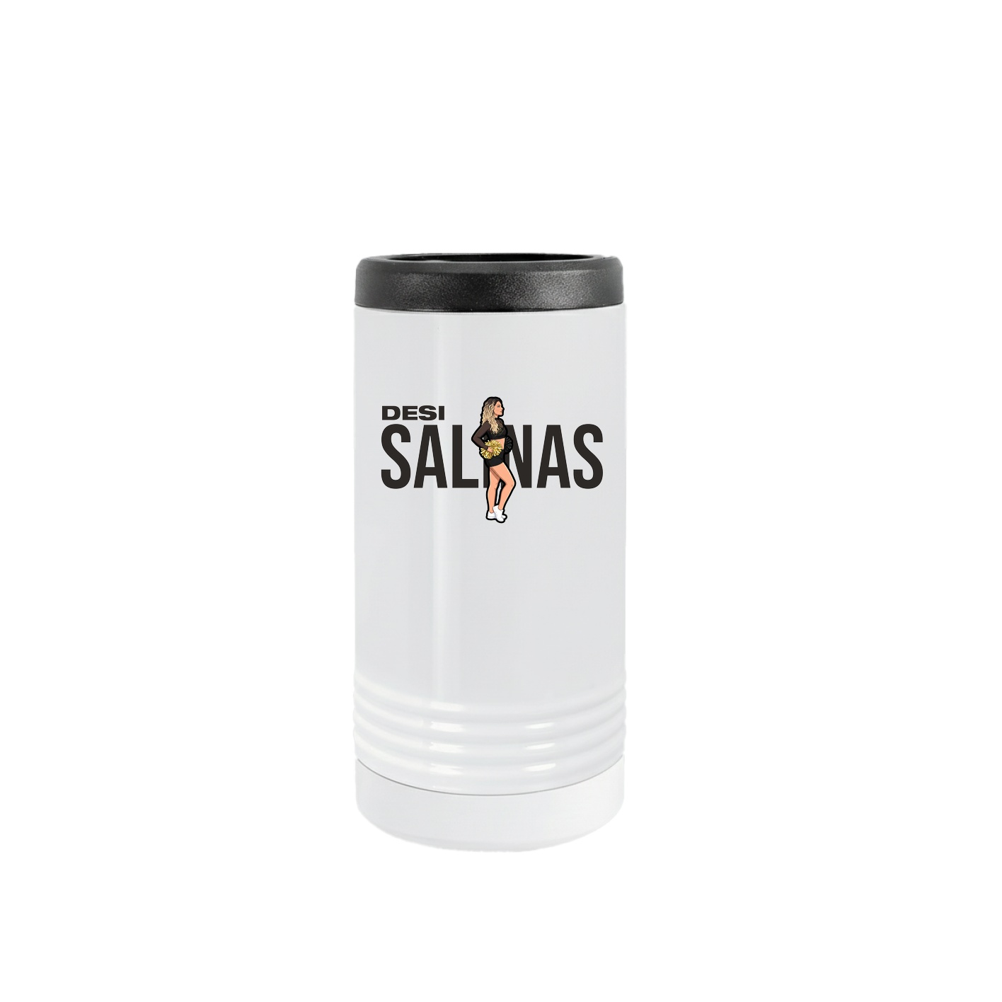 Slim Beverage Holder — Player Name in White