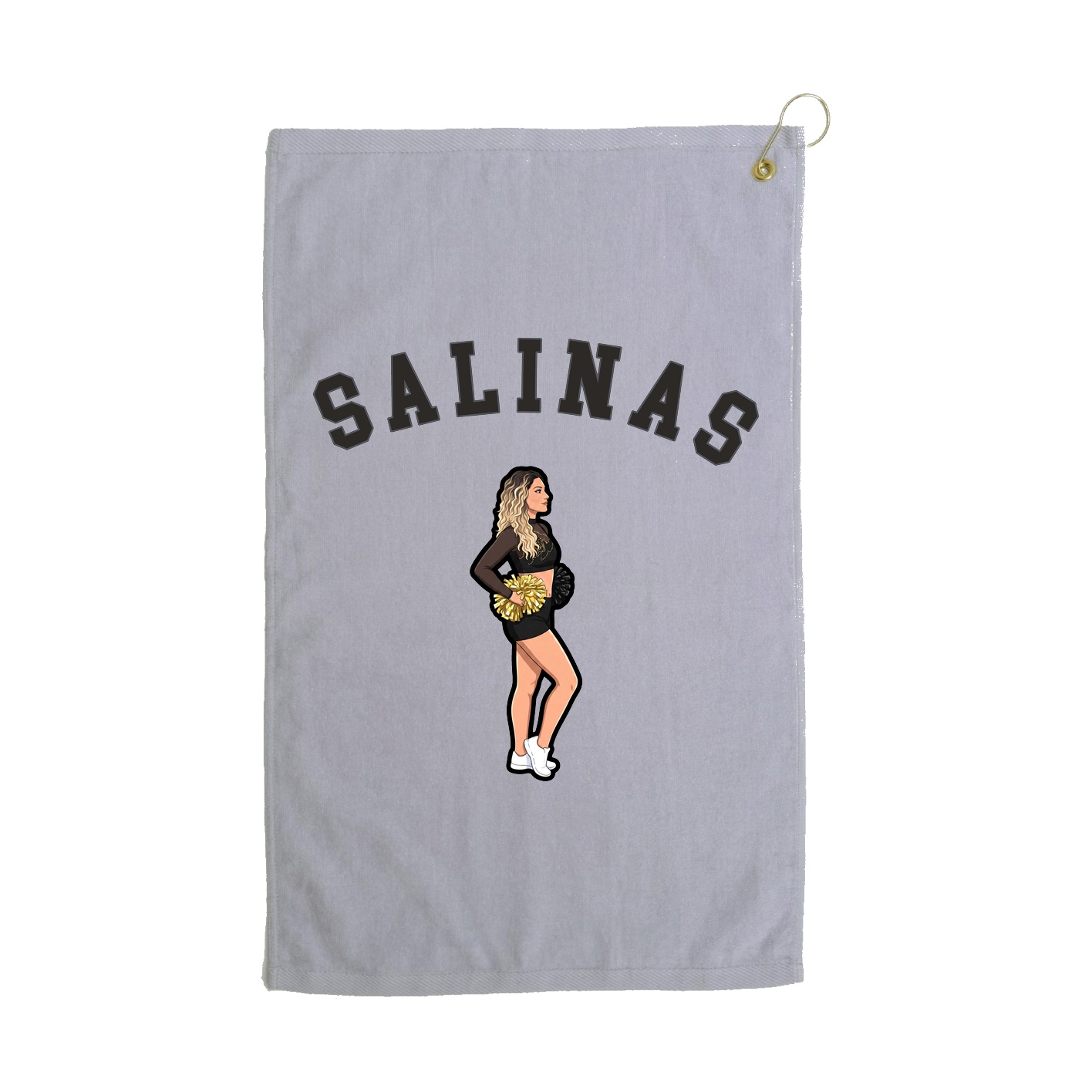 Golf Towel — Shirsey Arch in Grey